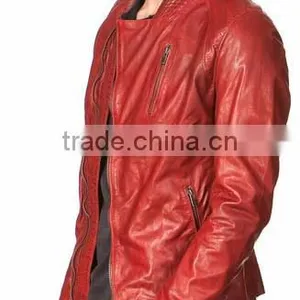 Bike Leather Jacket Hight Quality Sheep Skin Slim Fit thumbnail-4