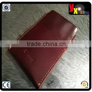 Samsung Galaxey Note 4 Leather Case Leather Card Holder With PERSONALIZED ENGRAVING Note 4 Leather Sleeve Handmade - Whiskey Red thumbnail-1