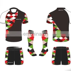 2015 Customize College Team Rugby Jersey Set thumbnail-2