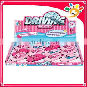 Die Cast Car for Sale 1:43 Pull Back Die Cast Car Barbie Pull Back Metal Car thumbnail-1