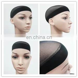 Mesh Net/silk Skin Black Wig Caps thumbnail-1