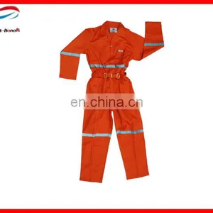 NEW Dubai Type With Reflective Tape Cheap Orange Coveralls thumbnail-2