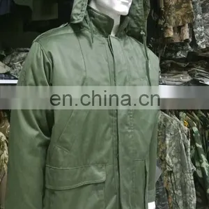 China Cheap Olive Green Customized Military M65 Field Jacket for Men thumbnail-2