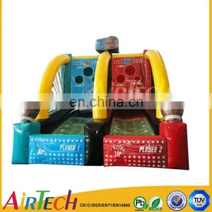 Double Commercial Inflatable Rugby Competition Games,inflatable Rugby Football Competition thumbnail-1