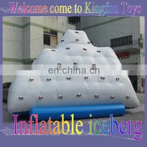Funny Beach Inflatable Iceberg Climbing Wall/ Inflatable Floating Iceberg thumbnail-1