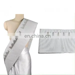 New Arrivals Beautiful Stones and Beads African Plain 8.6 Meters for Party Hot Sale S170605001 thumbnail-4