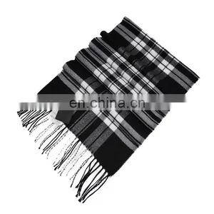 Hot Selling Imitation Cashmere New Stripe Scarf thumbnail-4