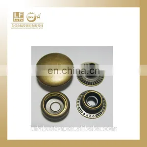 Very Tight Press Studs Button Military Uniform Used thumbnail-1
