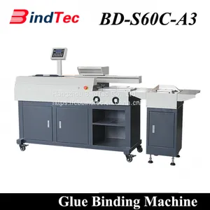 Automatic Book Binding Machine Electric Hot Melt Glue Perfect Book Binder thumbnail-1