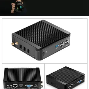 Fanless Industrial Computer J1900 Quad Core Mini PC Box PC thumbnail-3