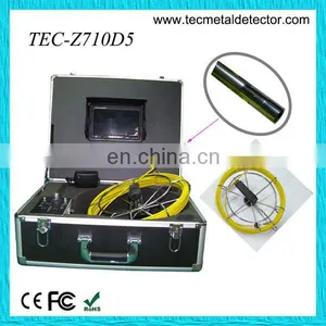 6mm Mini Pipe Wall Inspection/ Snake Video Pipe Inspection Camera TEC-Z710D5 thumbnail-1