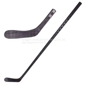 Carbon Fiber Ice Hockey Stick Real One Piece China OEM Custom Logo Senior C28 thumbnail-1