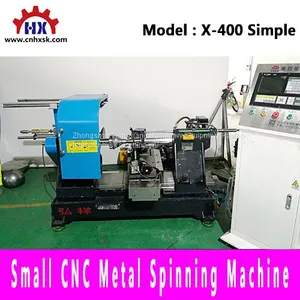 Automatic Mini Metal Spinning Lathe Machine for Copper Pot thumbnail-1