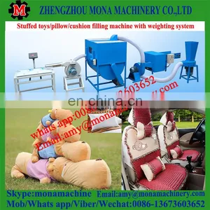 China Best Price and Good Selling Fiber Pillow Filling Machine With Weighting Table thumbnail-5
