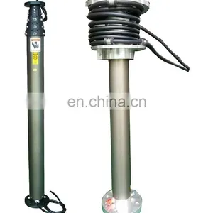 5m Silver CCTV Internal Cable Pneumatic Telescopic Mast for Security thumbnail-4