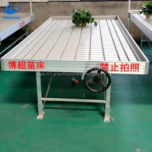Greenhouse 4x8 Grow Table and Bench With ABS Flood Tray thumbnail-2