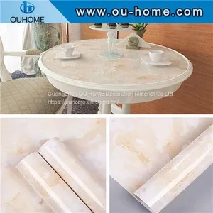 Marble Dining Table Kitchen Waterproof Sticker thumbnail-1