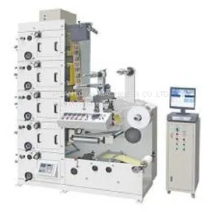 8 Colors Logistics Label Flexographic Printing Machine thumbnail-1