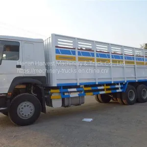 SINOTRUK HOWO 6x4 Left Hand Cargo Truck With 12R24 Tyres in Djibouti, Somalia, Somaliland thumbnail-2