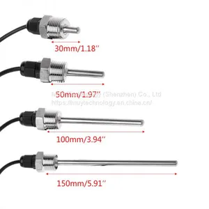 PT1000 Pt100 Temperature Transmitter Probe Class A RTD Temperature Sensor Stainless Steel 2 Wire Waterproof M6 M8 Thread thumbnail-5