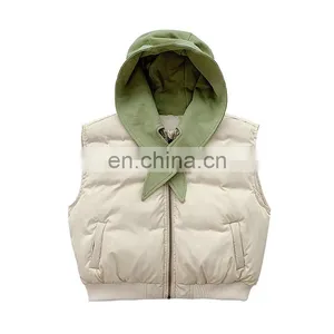 6199 Children Clothes Re-order Best Seller Children's Warm Winter Vest thumbnail-1