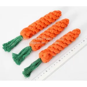 Fashion Funny Imutation Carrot Pet Toys Chew Safe Toys for Dogs Cats Molar Biting Playing Products thumbnail-1