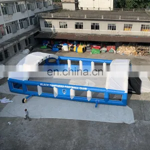 20m x 10m Inflatable Sports Arena Archery Game Laser Tag Soap Soccer Football Field thumbnail-3