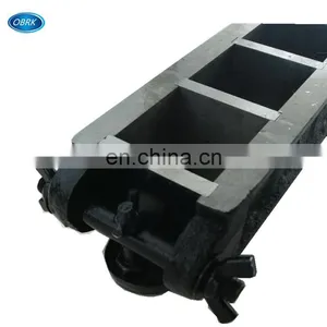 Cement Mortar Test Cube Molds,Three Gang Cast Iron Concrete Cube Moulds thumbnail-3