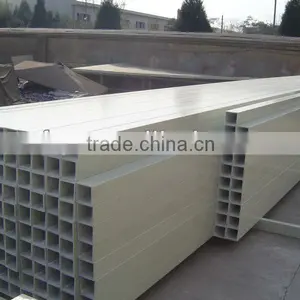 Frp Round Square Pipe With Low Maintance Cost thumbnail-1