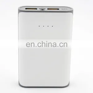 Ultra Thin Mini 10000mAh Portable External Battery Charger Power Bank for IPhone Samsung Cell Phone thumbnail-1