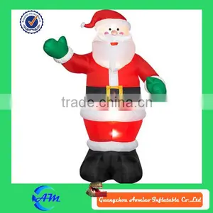 Low Price Inflatable Santa With Good Quality, Factory Wholesale Christmas Decorations thumbnail-3