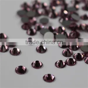 Wholesale Beads Light Amethyst Flatback Non Hotfix Rhinestones thumbnail-2