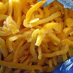 Frozen IQF Frozen Yellow Pepper Strips thumbnail-1