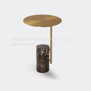 New Design Living Room Furniture High-end Luxury Modern Side Table thumbnail-1