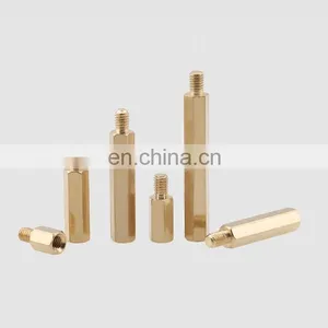 Stainless Steel Stud Single - End Hexagonal Column Connecting Thread Adapter the Male Female Threaded Standoff M5 thumbnail-1