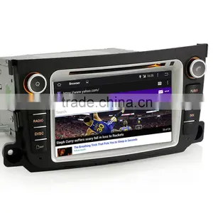 Erisin ES2506B 7" Car DVD Navigation Android 4.4.4 2 Din GPS for Mercedes Smart thumbnail-3