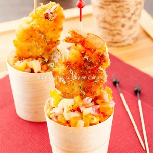 Disposable Wooden Cups Healthy and Safe Material 6CM Biodegradable Wood Drinks Cups Dessert Serving Cups thumbnail-4