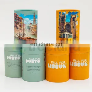 Wholesale Rigid Gift Boxes Paper Tube Box for Puzzle Packaging thumbnail-1