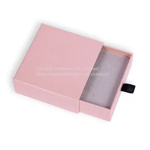 Custom Wholesale Environmental Protection Paper Drawer Box Multifunctional Earrings Necklace Ring Jewelry Packing Box thumbnail-4