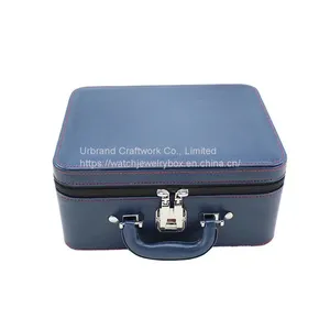 Double-layer Password Jewelry Storage Box Pendant Ring Earring Bracelet Display Portable Pearl Treasure Box thumbnail-4