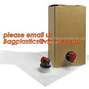 Standing Tap Aluminum Foil Bag In Box For Juice Cod Bags, Fish Fillet, Bag Box, Box, Tin Tie Bags, Tie, Tie Bag, Spout B thumbnail-1