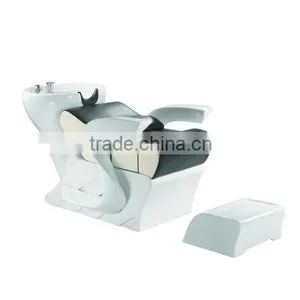 Hot Sale Lay Down Washing Salon Shampoo Shair With Footrest thumbnail-1