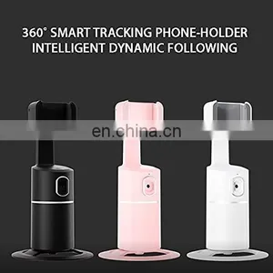 2022 Hot Sales Smart Mobile Holder Smartphone Telephone Stand AI Auto Face Tracking Phone Holder thumbnail-3
