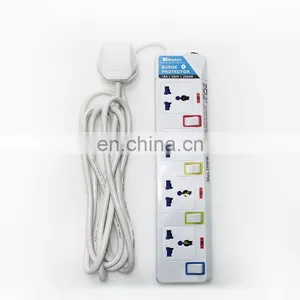 Hot Sell 13A Power Socket 4 Way UK Universal Extension Socket Low Price thumbnail-1