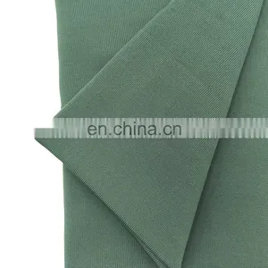 Sample Without Any Cost 1*1 2*2 Polyester Mixed Spandex Brand Rib 450gsm Sport Knitting Rib thumbnail-1