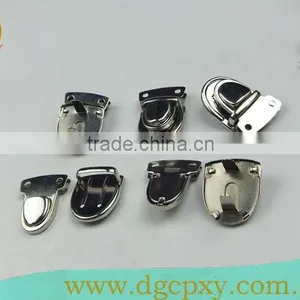 New! Wholesales Cheap Metal Silver Snap Lock for Bags thumbnail-2