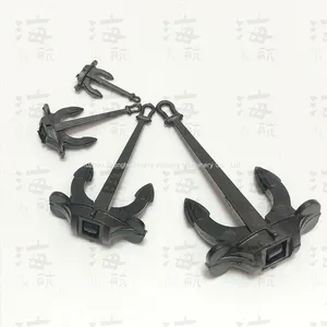 China Manufacturer Hall Anchor Stockless Mooring Anchor for Marine Ship Boat With BV DNV CCS Certificate thumbnail-1