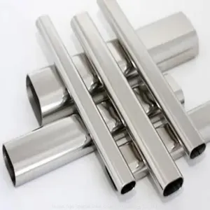 China Stainless Steel Oval Tube Special Shaped Stainless Steel Pipe Suppliers thumbnail-1