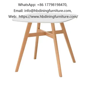 Gold Legs MDF Square Side Table thumbnail-1