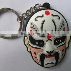 Best Quality Silicone Rubber Keychain, 3D Debossed Key Ring Advertisment thumbnail-1
